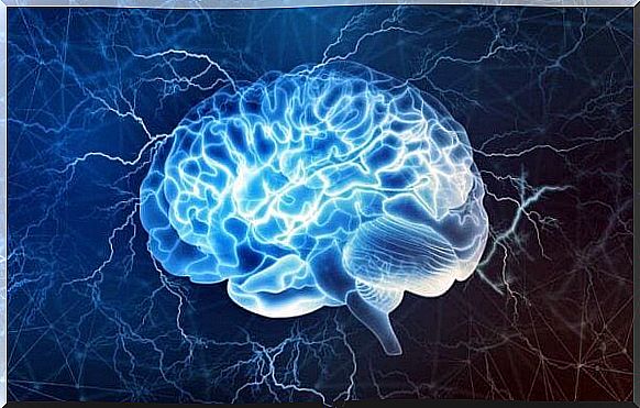 Electrical impulses in the brain