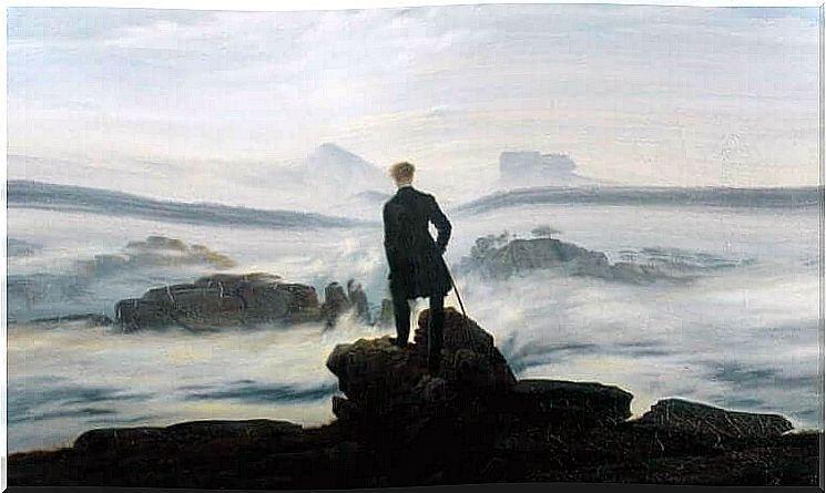 Painting of the sea.